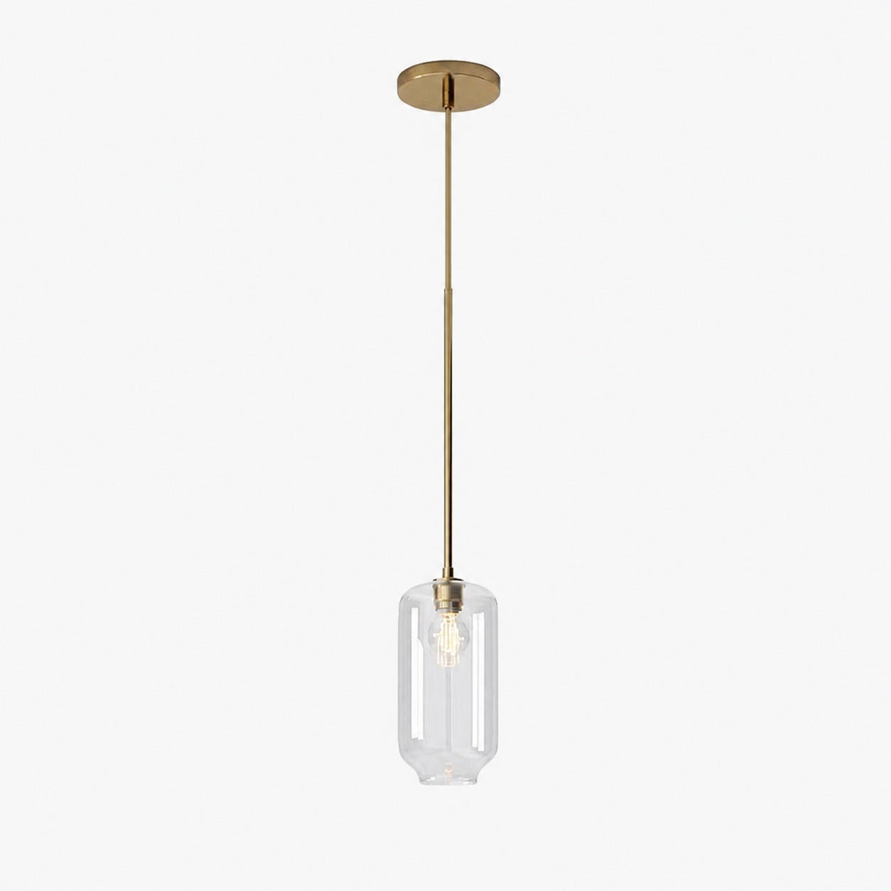 Lumivelle Pebble Pendant Light - Adjustable Glass Shade - Modern Lighting
