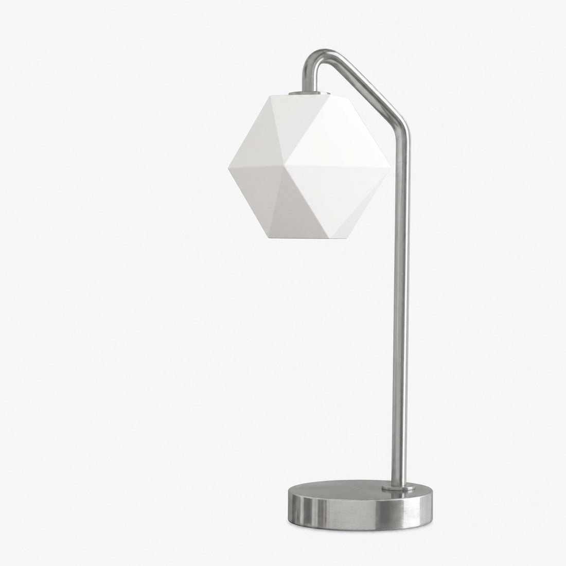 Talvior Luminous Geometric Faceted Glass Table Lamp