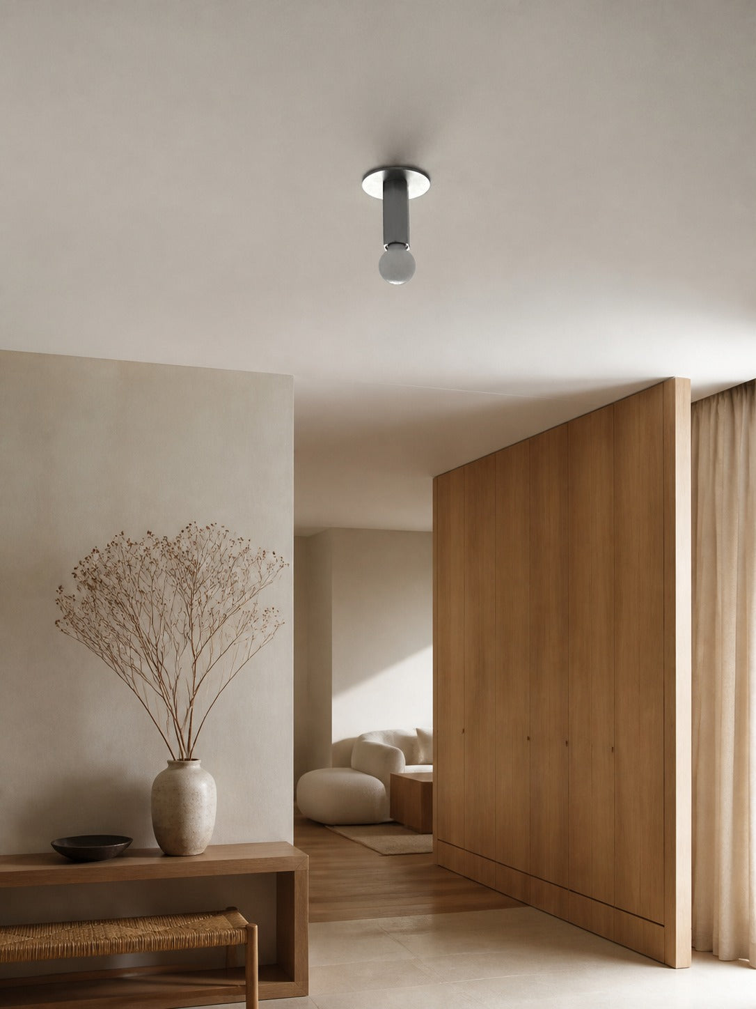 Adams Flush Mount Ceiling Lamp