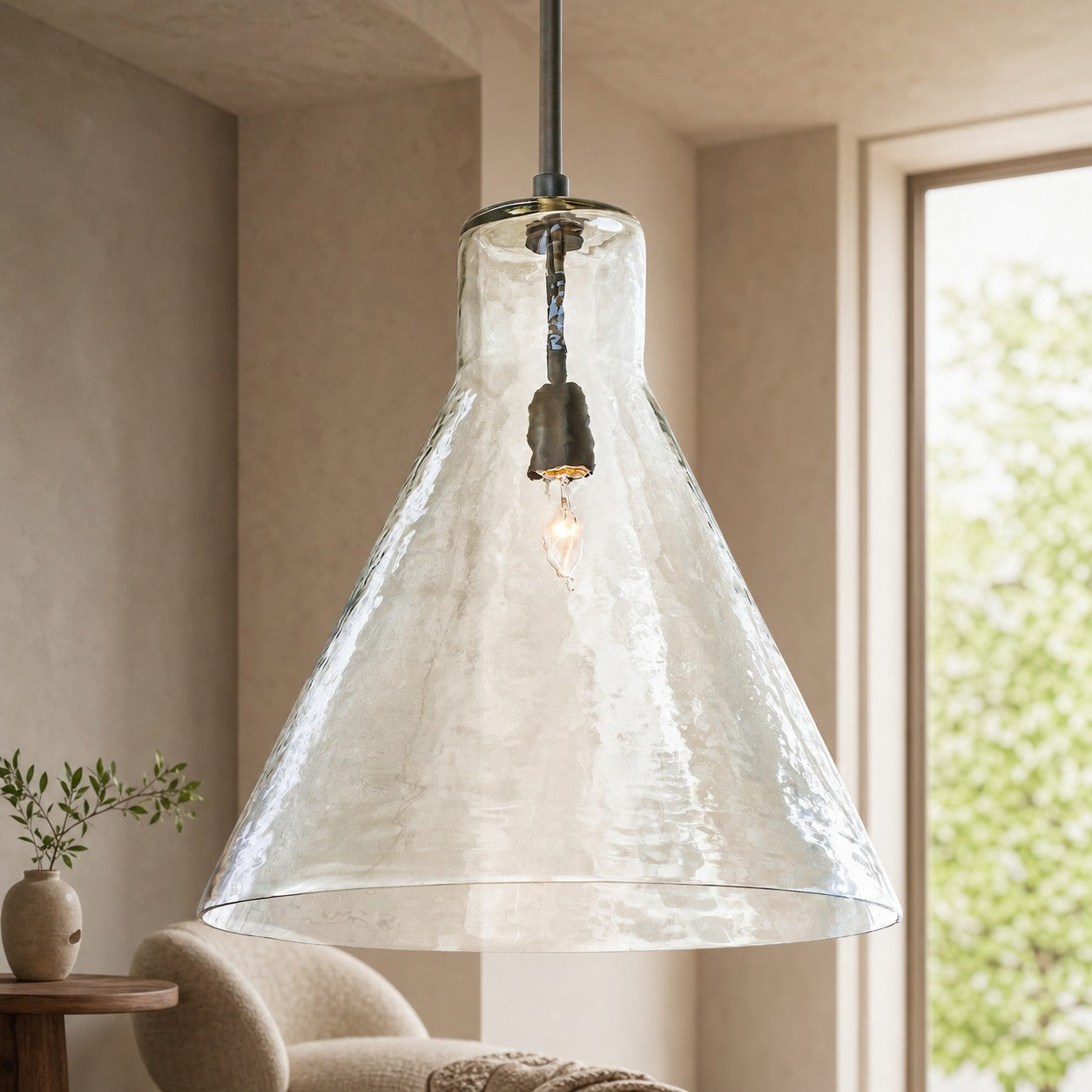 Glavira Recycled Glass Pendant Collection - Modern Kitchen Lighting