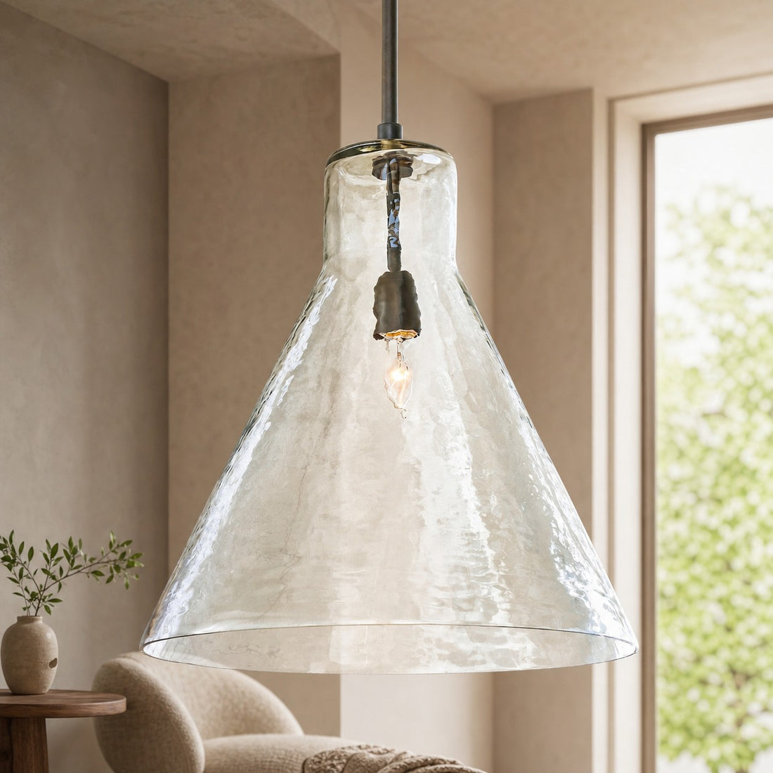 Glavira Recycled Glass Pendant Collection - Modern Kitchen Lighting