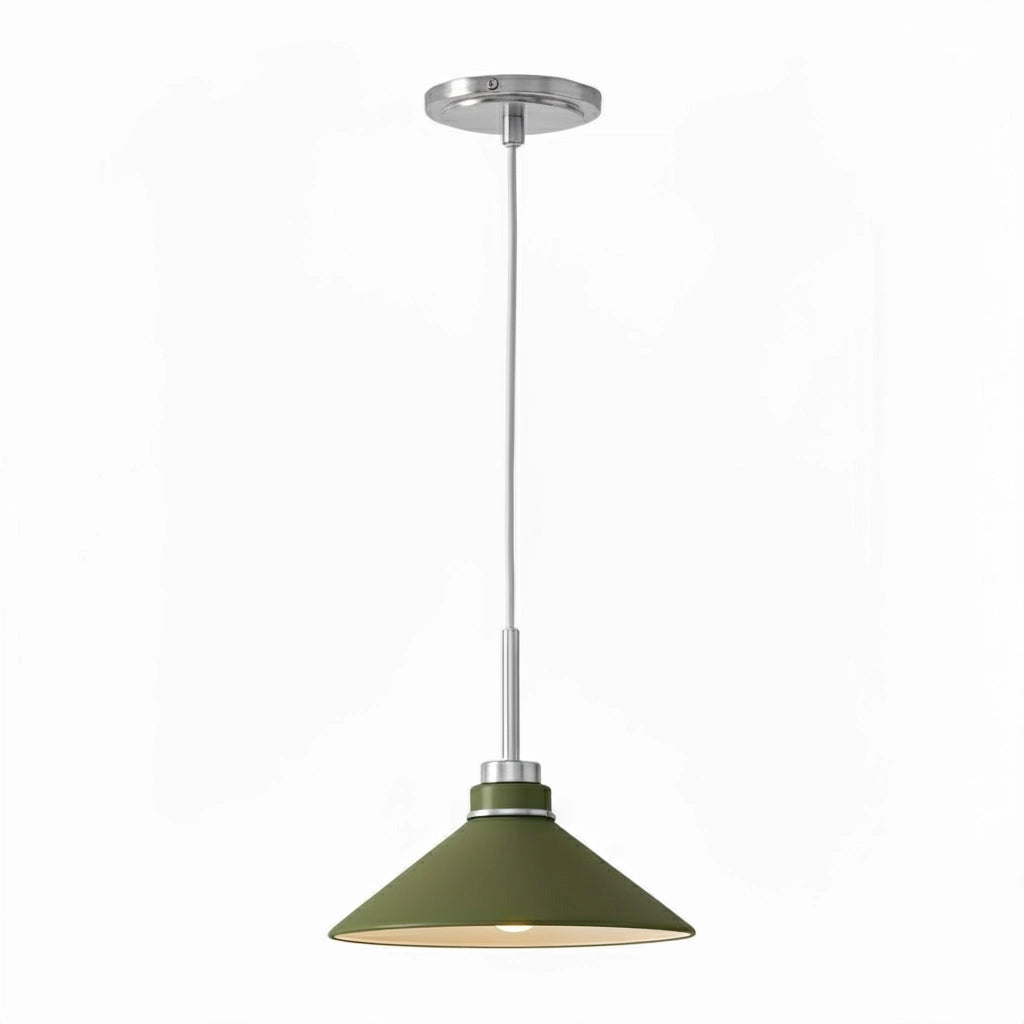 Aurenza Modern Farmhouse Pendant Light - Adjustable Shade for Warm Ambiance