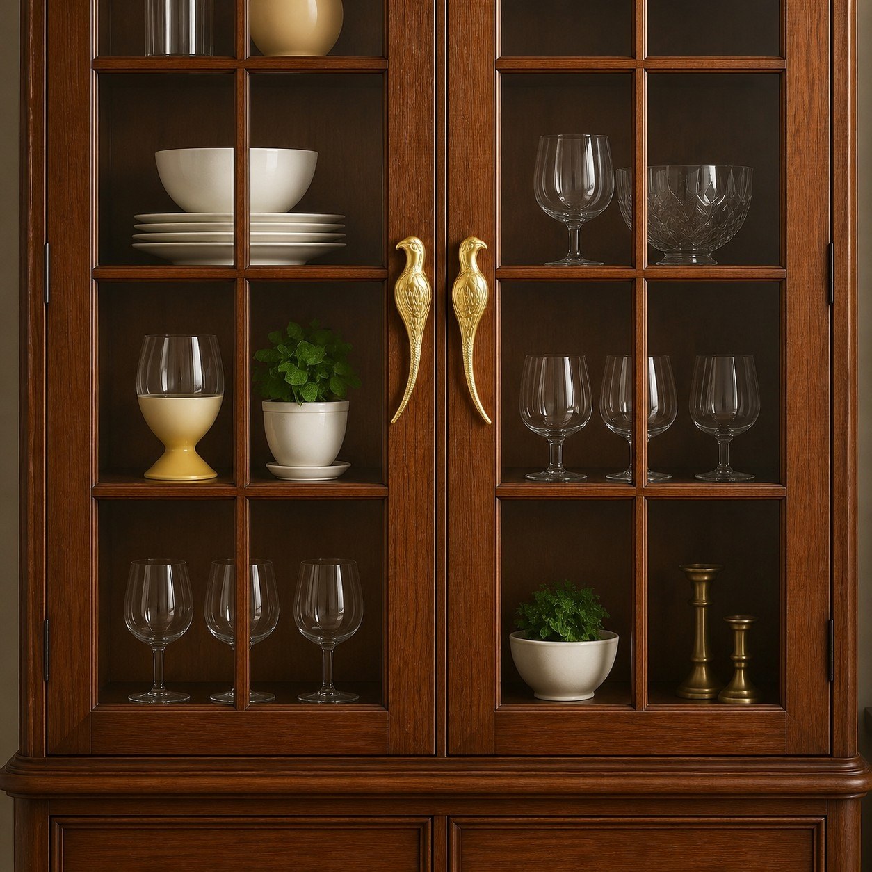 Totem Brass Cabinet Handle