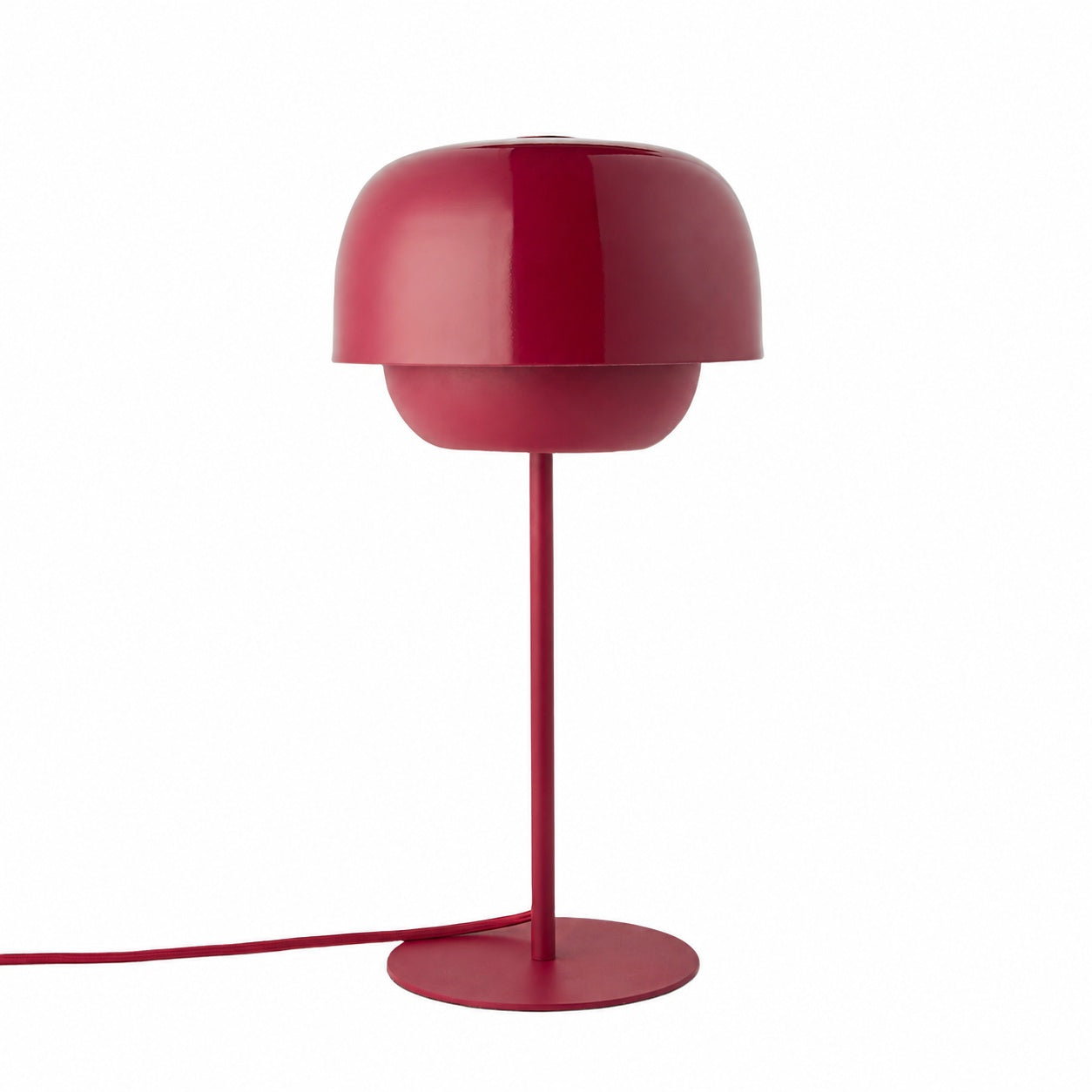 Clinco Contemporary Metal Table Lamp- Retro-Inspired Dome Design