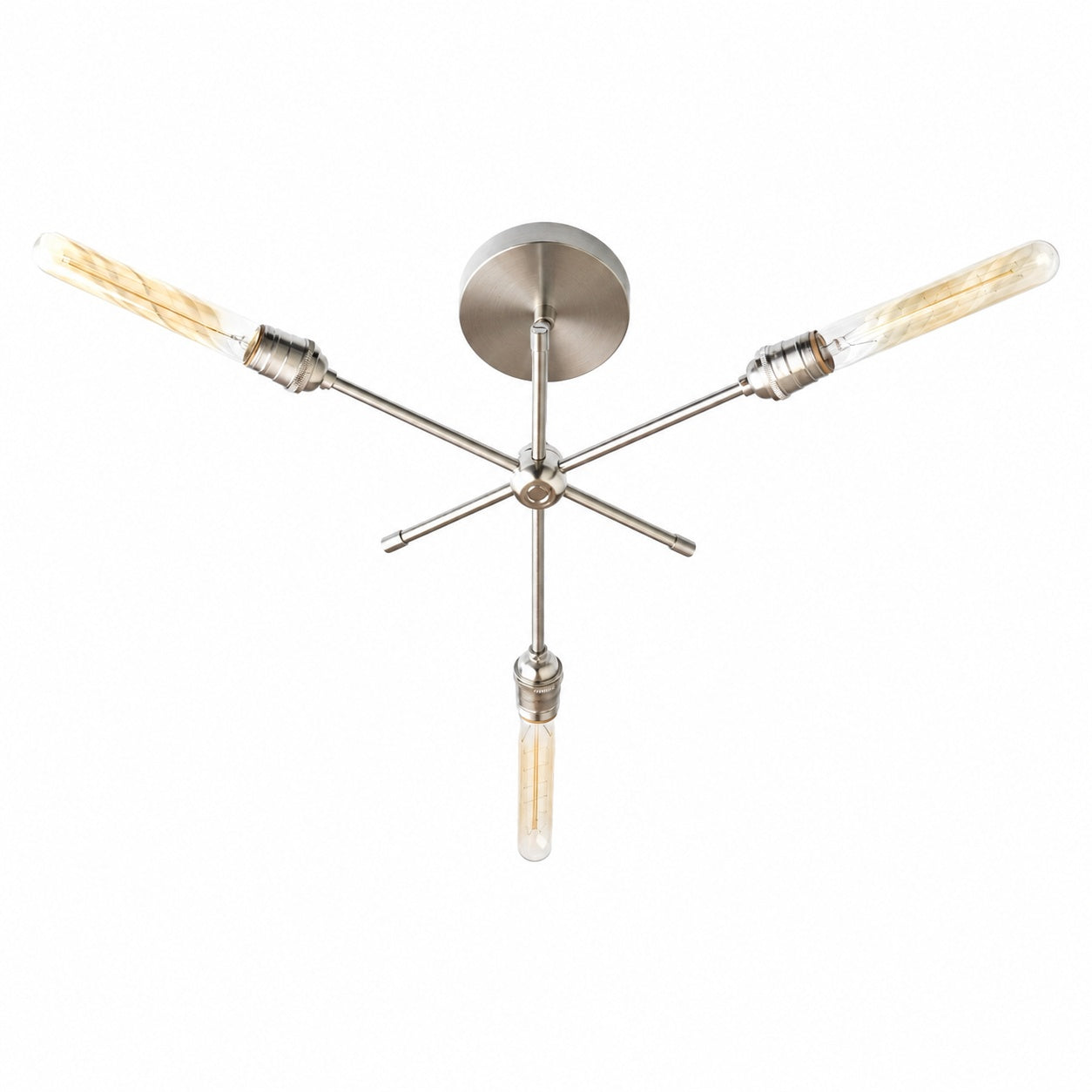 Mobilux Line Industrial Chandelier - Modern Ceiling Light Fixture for Home
