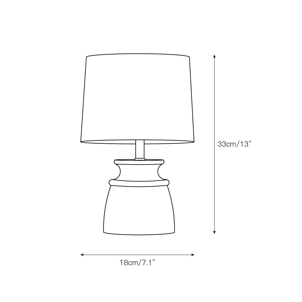 Partone Wood Table Lamp