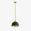 Lirra Metal Dome Pendant Light – Industrial Silhouette Lamp for Kitchens