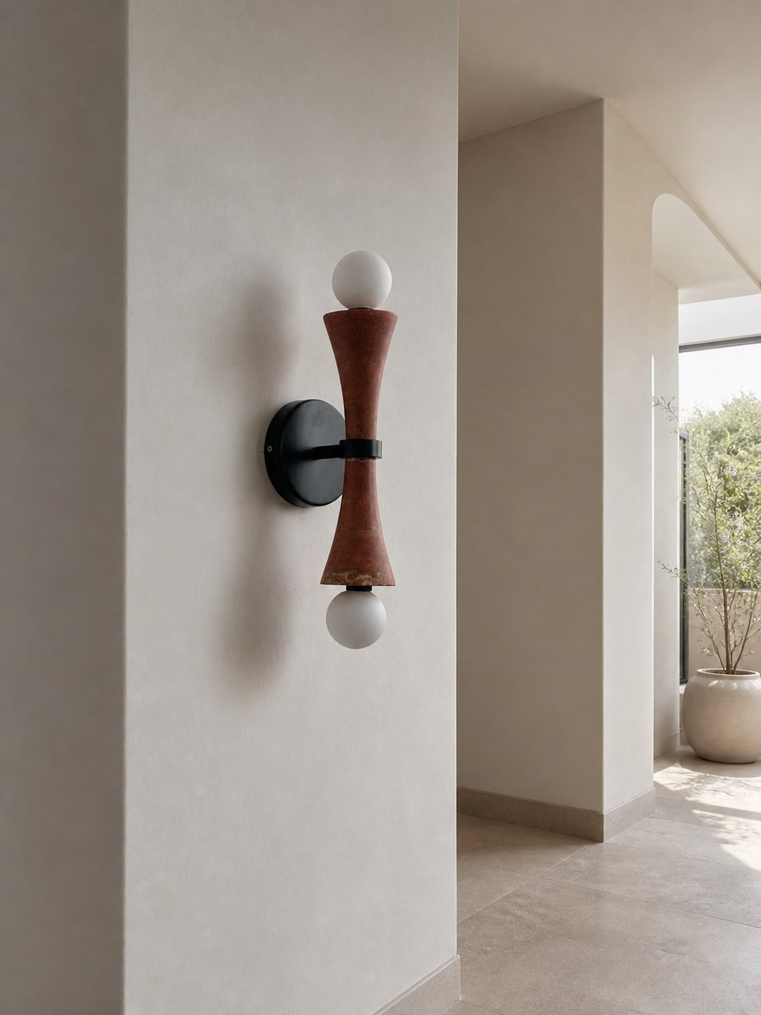 Modern Linear Wall Lamp – Minimalist LED Sconce for Bedroom Living Room Hallway