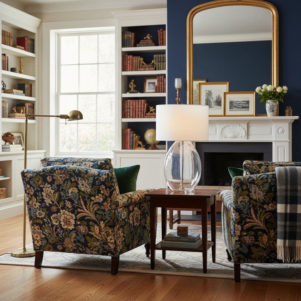 Sustaina Sustainable Glass Lamp - Recycled Materials and Contemporary Style for Reading Corner