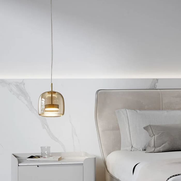 Jube SP Pendant Light - Metro Sphere Glass Jar Suspension Lamp