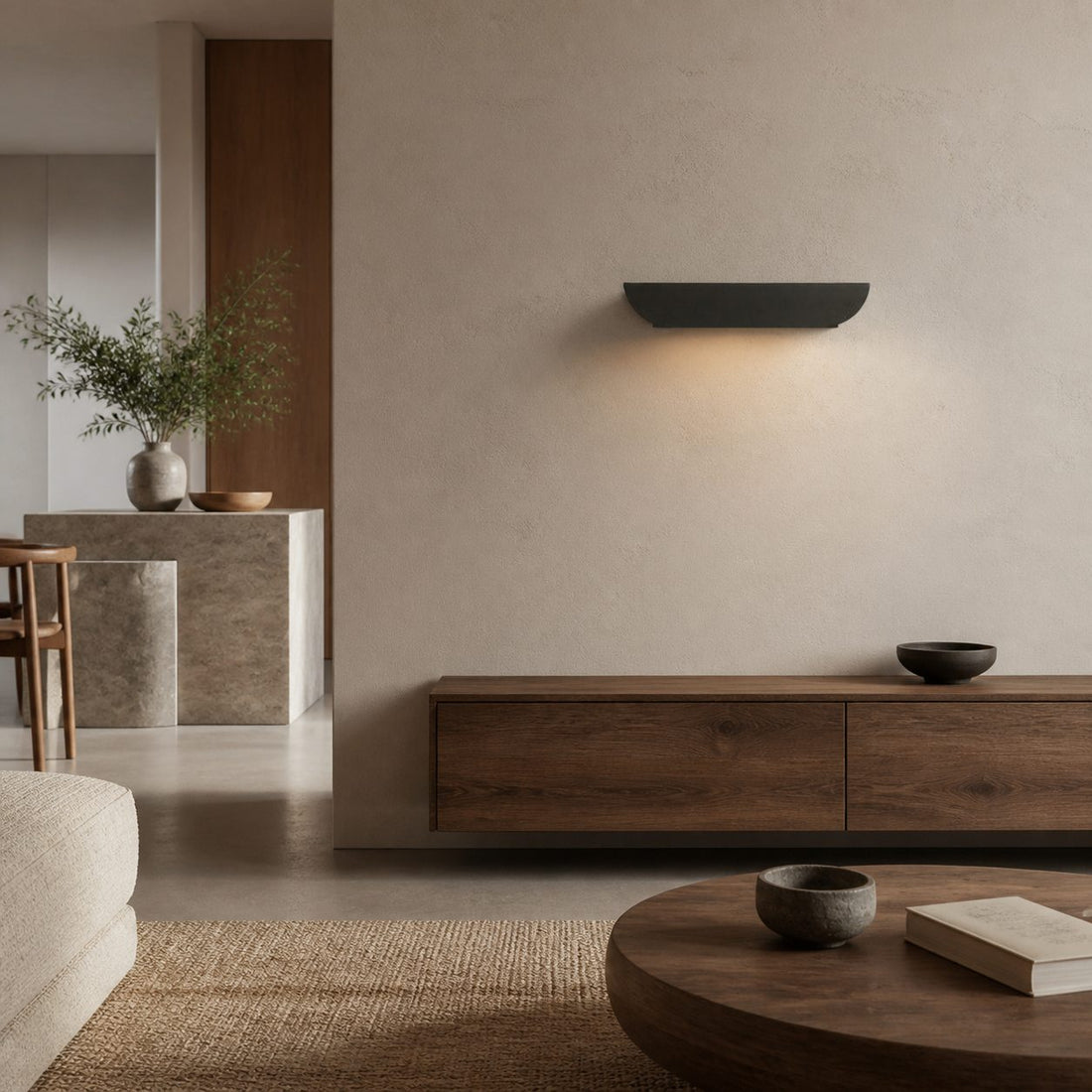 Hidra Modern Metal Wall Sconce – Minimalist Down-Light Sconce for Modern Homes
