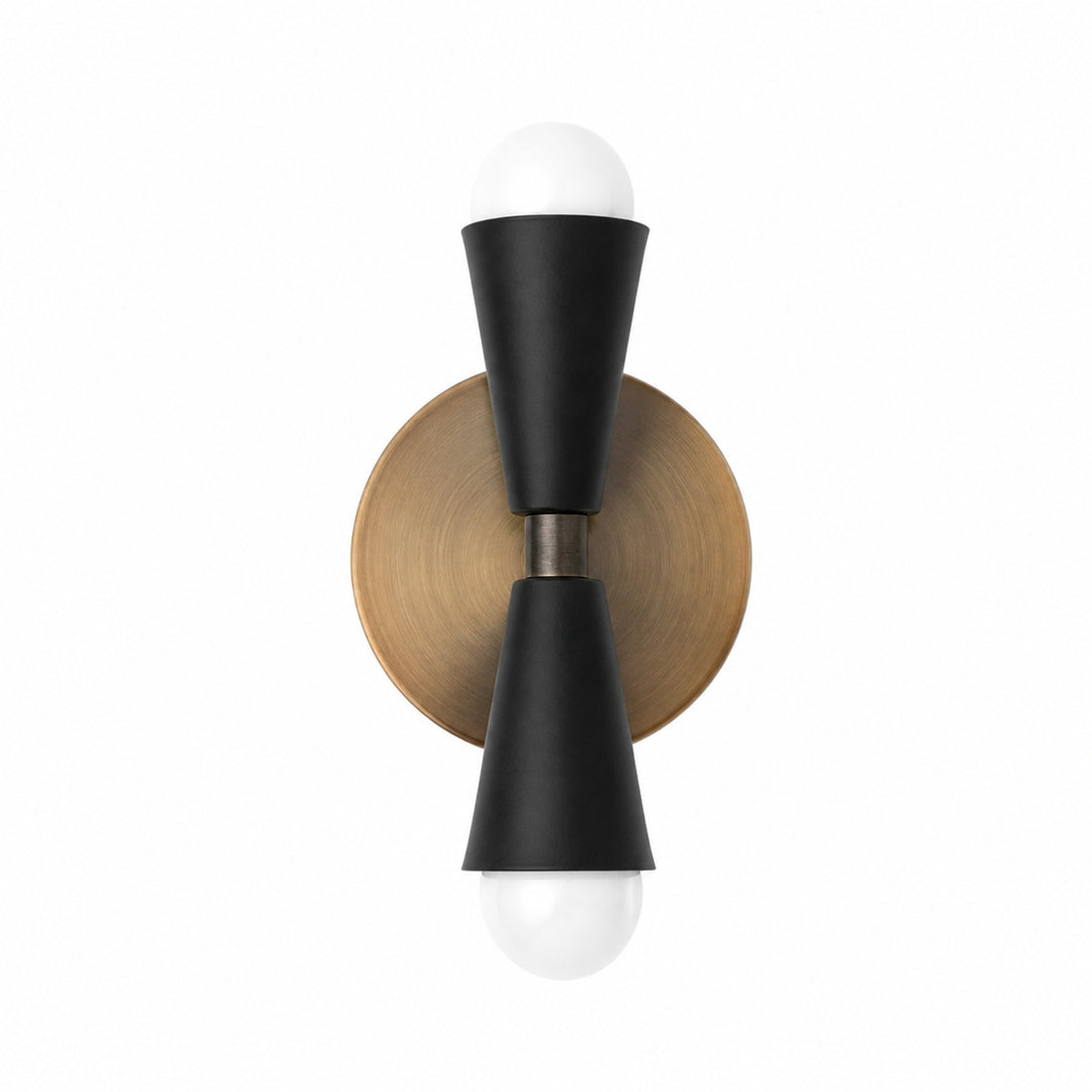 Pyralis Cone Linear Statement Wall Sconce - Modern Two Light Fixture