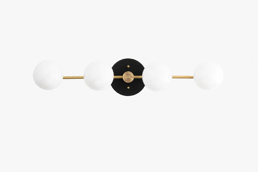 Glorica Glass Long Vanity Light - Modern Minimalist Wall Sconce Design