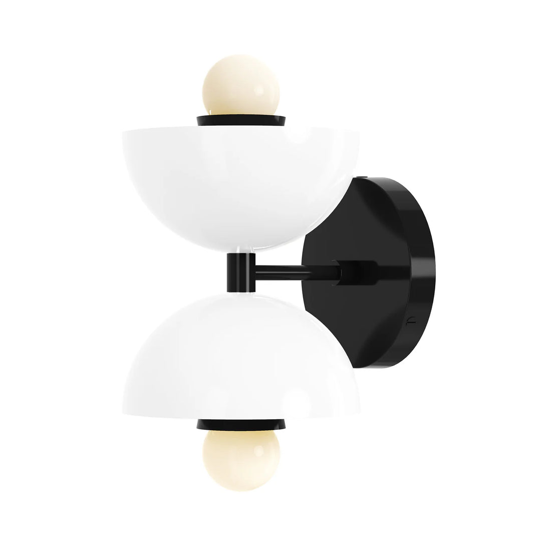 Colorful Double Head Bathroom Wall Lamp – Mid-Century Metal Vanity Sconce