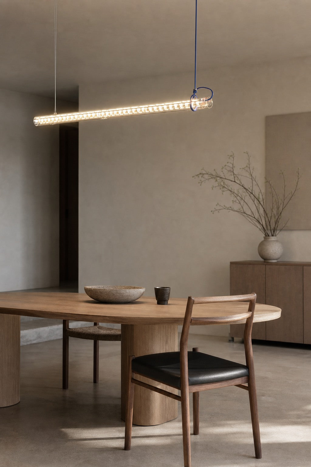 Tubular Linear LED Pendant Lamp