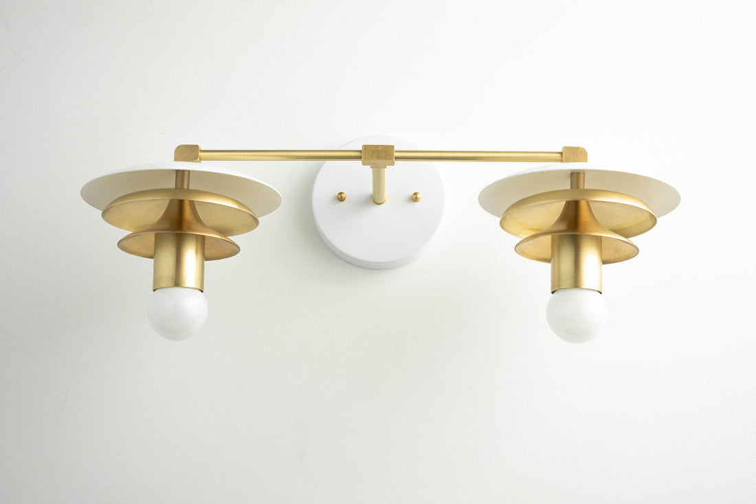 Artivo Layered Vanity Wall Light – Modern Nordic Bathroom Sconce for Elegant Spaces