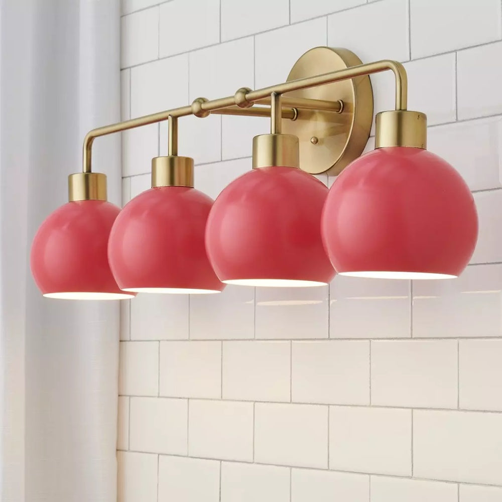 4 Light Bubble Pop Wall Sconce - Colorful Bathroom Wall Light