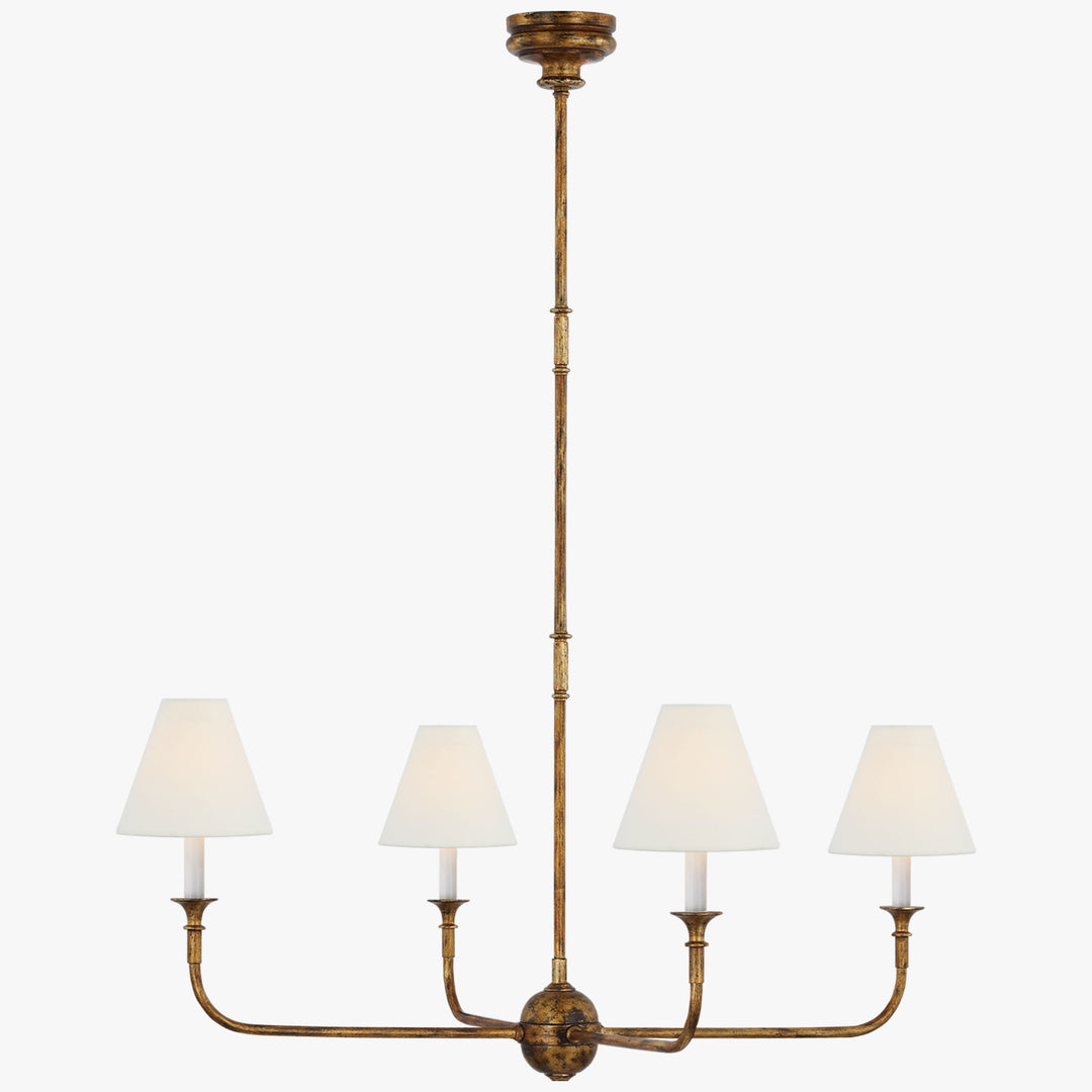 Piaf Grande Modern Industrial Metal Chandelier