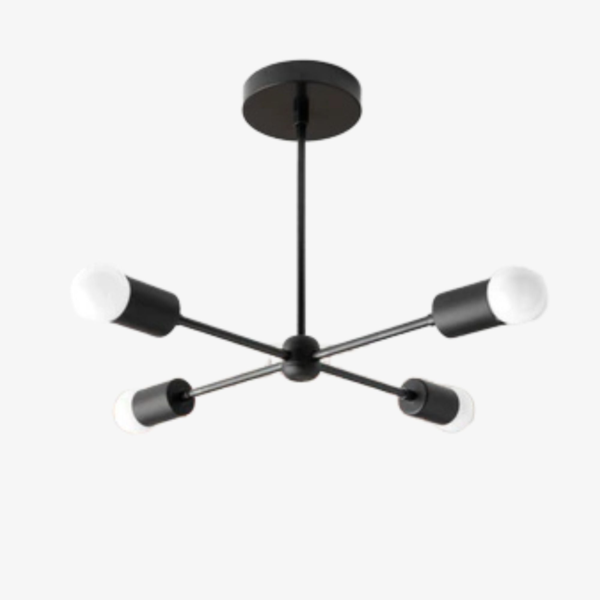 Lumen Radial-Arm Geometric Lamp – Modern Ceiling Lighting for Foyer or Office