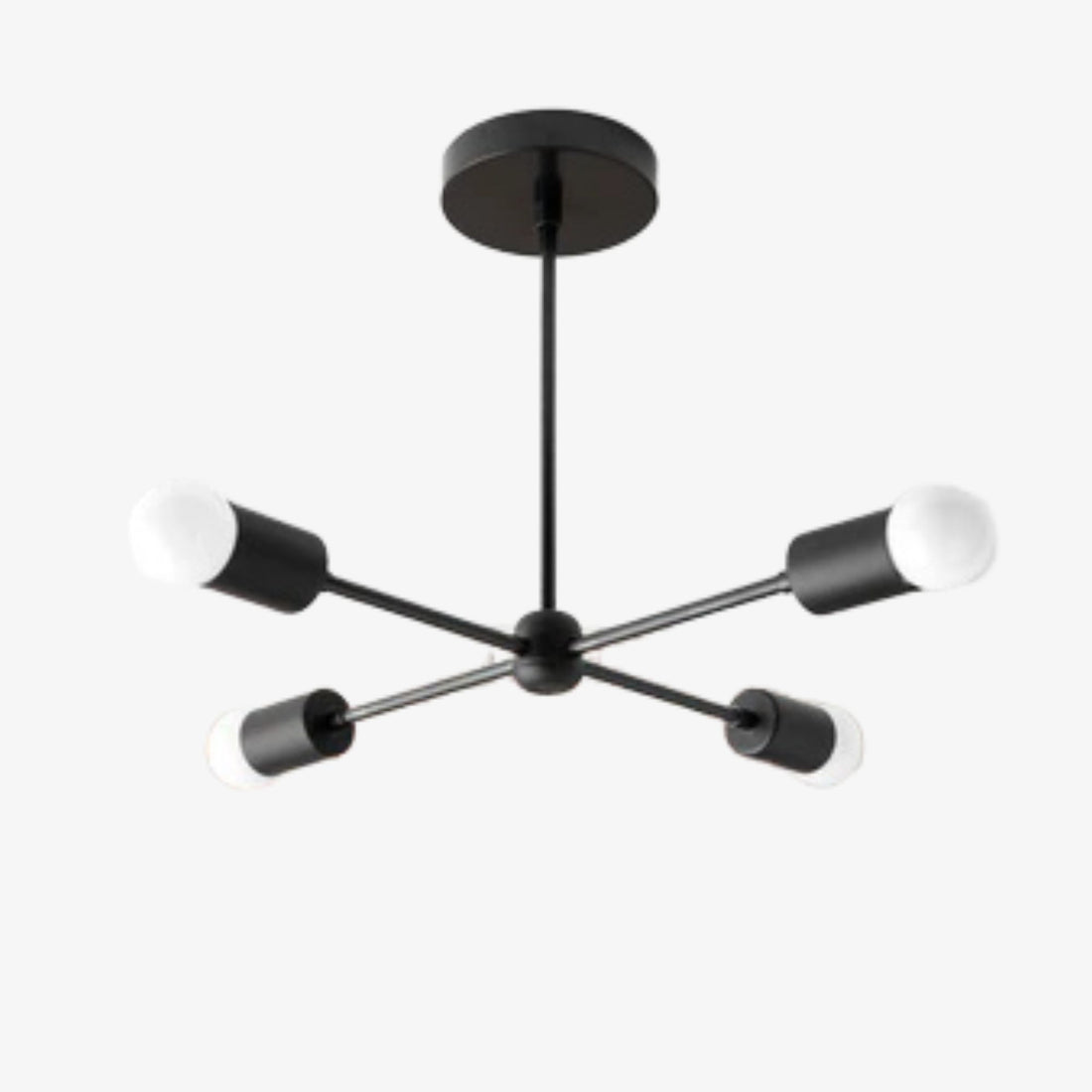 Lumen Radial-Arm Geometric Lamp – Modern Ceiling Lighting for Foyer or Office