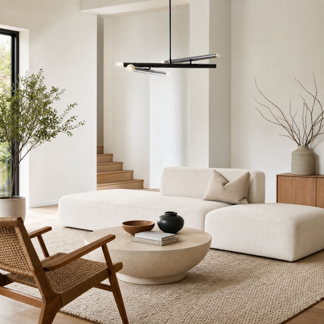 Borvia Adjustable Chandelier - Modern Trace Light with Flexible Arms