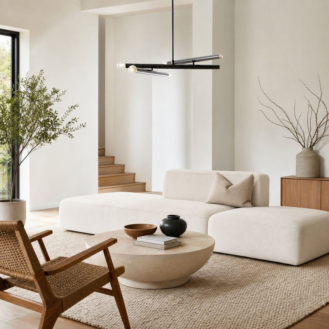 Borvia Adjustable Chandelier - Modern Trace Light with Flexible Arms