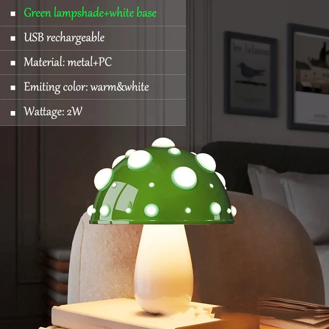 Mushroom LED Table Lamp