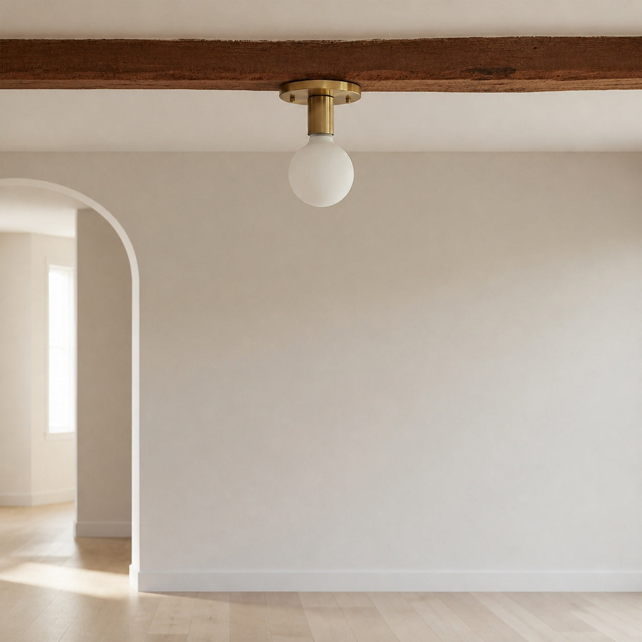 Glorica Glass Minimalist Wall Sconce - Versatile Modern Light For Any Room