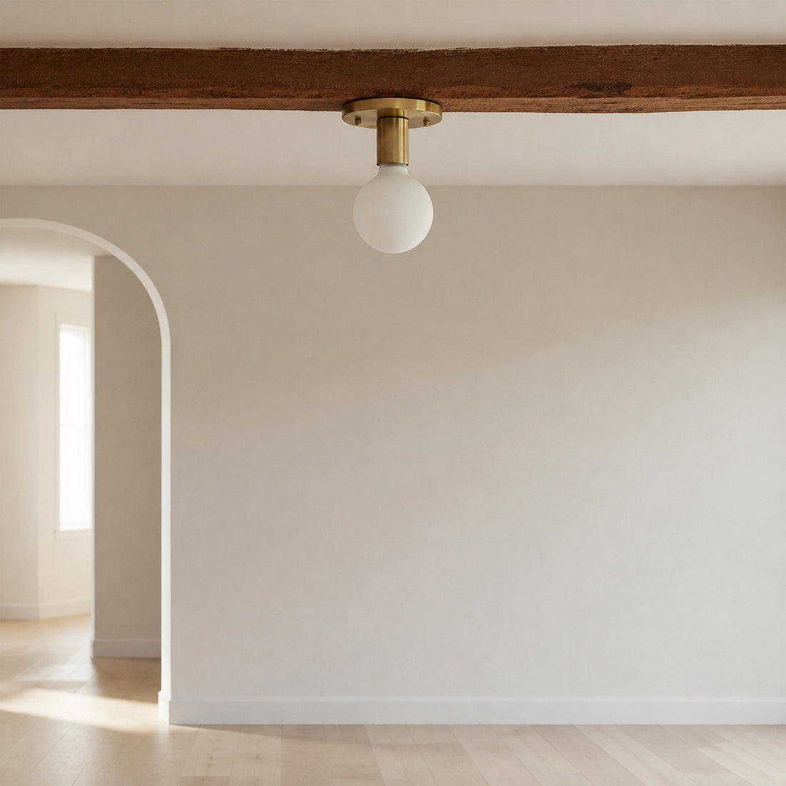 Glorica Glass Minimalist Wall Sconce - Versatile Modern Light For Any Room
