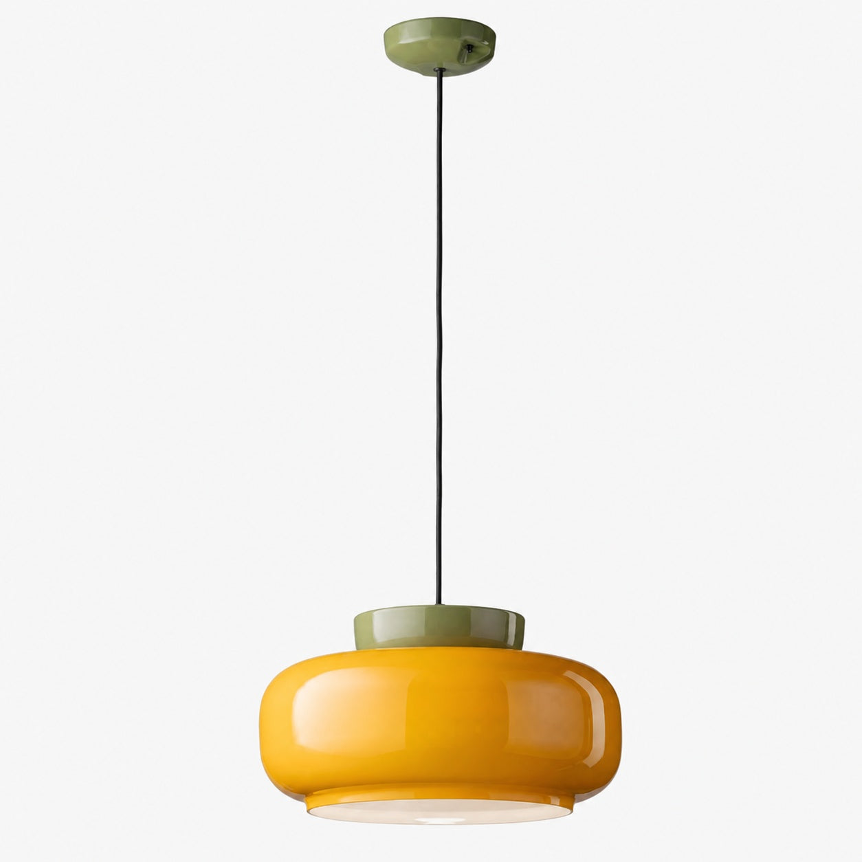 Fiesta Colorful Bowl Shaped Nordic Ceramic Pendant Lamp