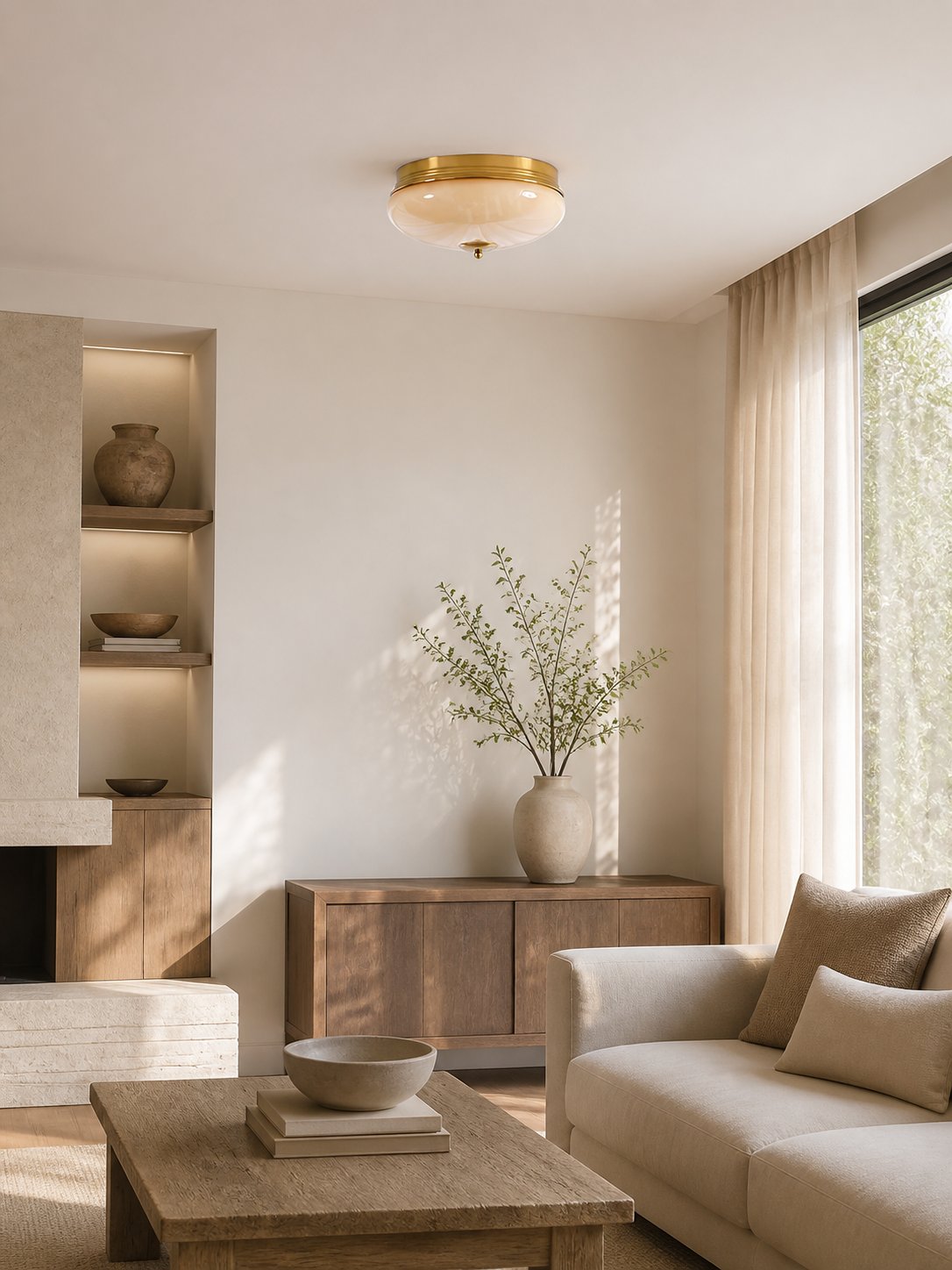 Ludo Round Ceiling Light