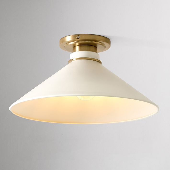 Aurenza Timeless Flush Mount Light - Farmhouse Design with Simple Elegant Charm