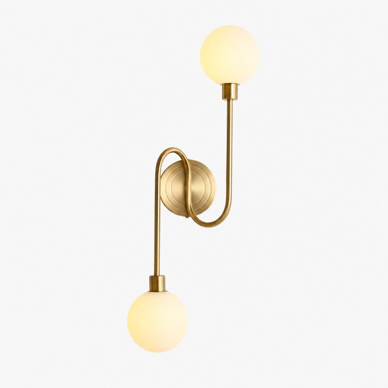 Holten Brass Armed Sconce