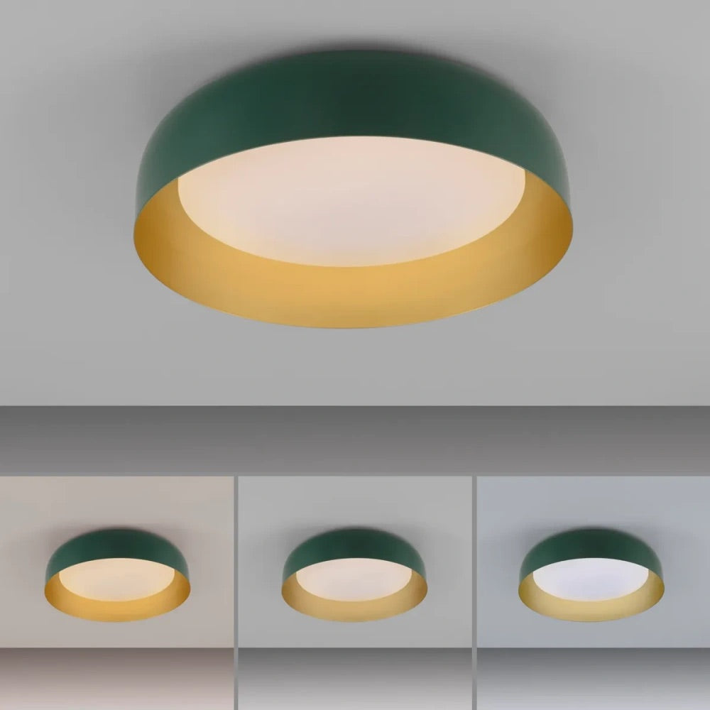 Nordic Macaron Metal Ceiling Light - Minimalist LED Dimmable