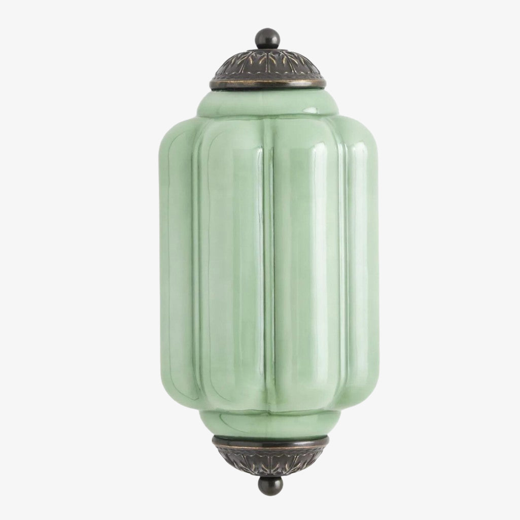Eloise Brass Wall Sconce – Elegant Milk Glass Vintage Lighting