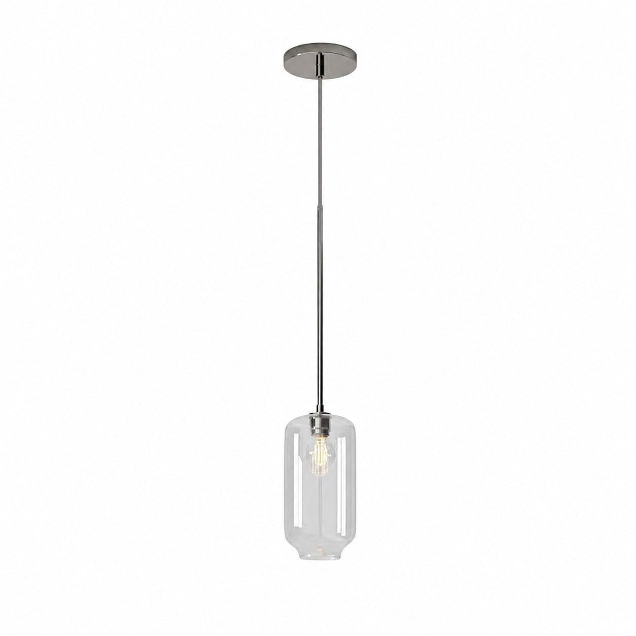 Lumivelle Pebble Pendant Light - Adjustable Glass Shade - Modern Lighting