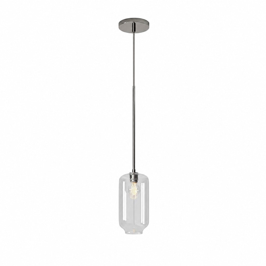 Lumivelle Pebble Pendant Light - Adjustable Glass Shade - Modern Lighting