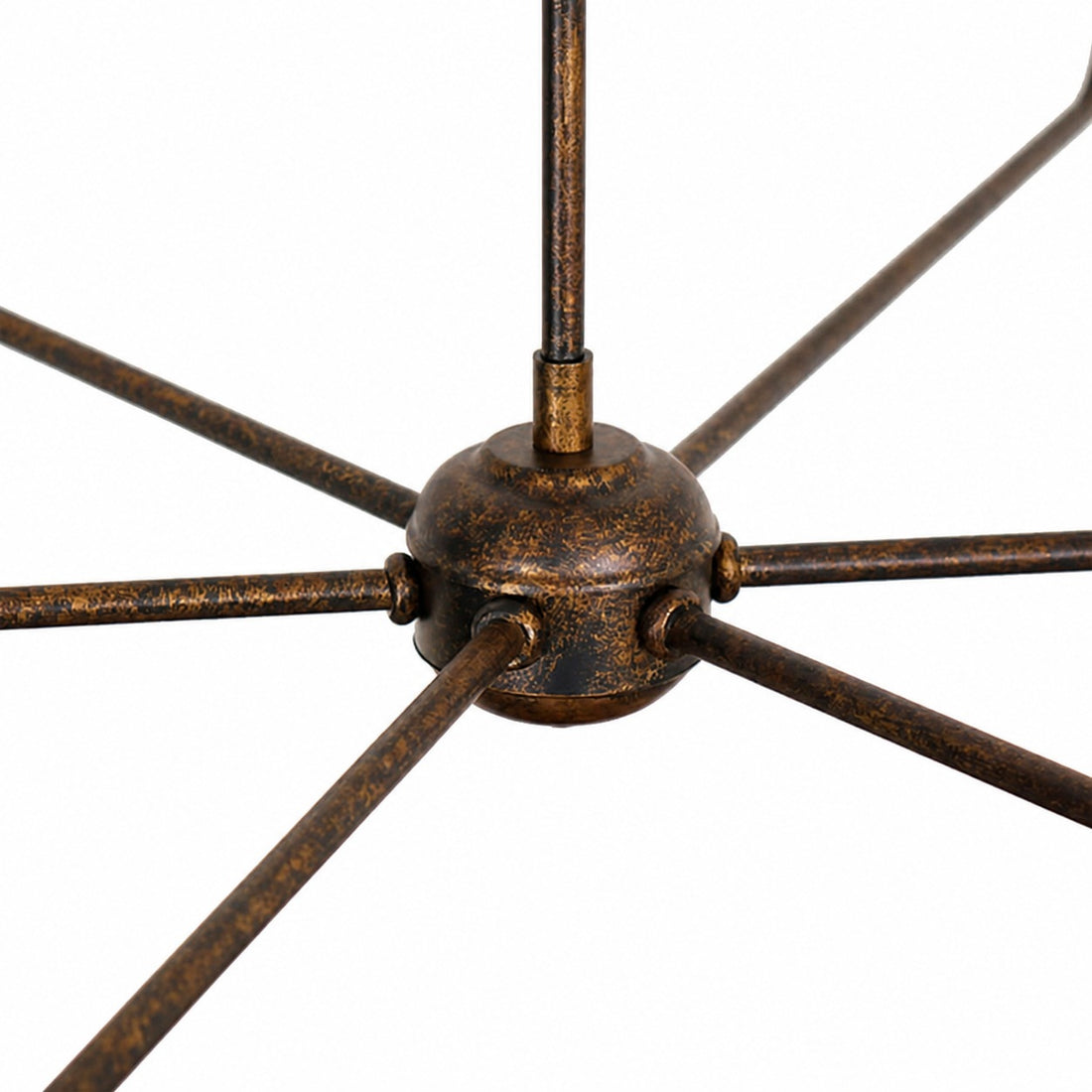 Piaf Grande Modern Industrial Metal Chandelier