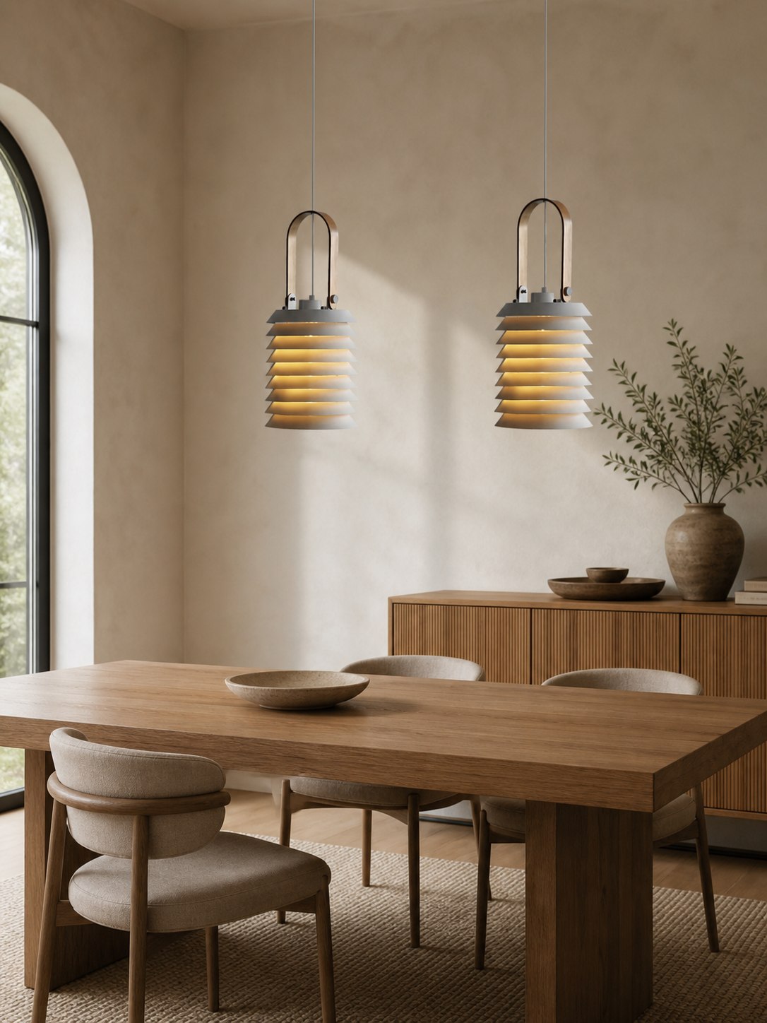Minimalist Lantern Pendant Lamp
