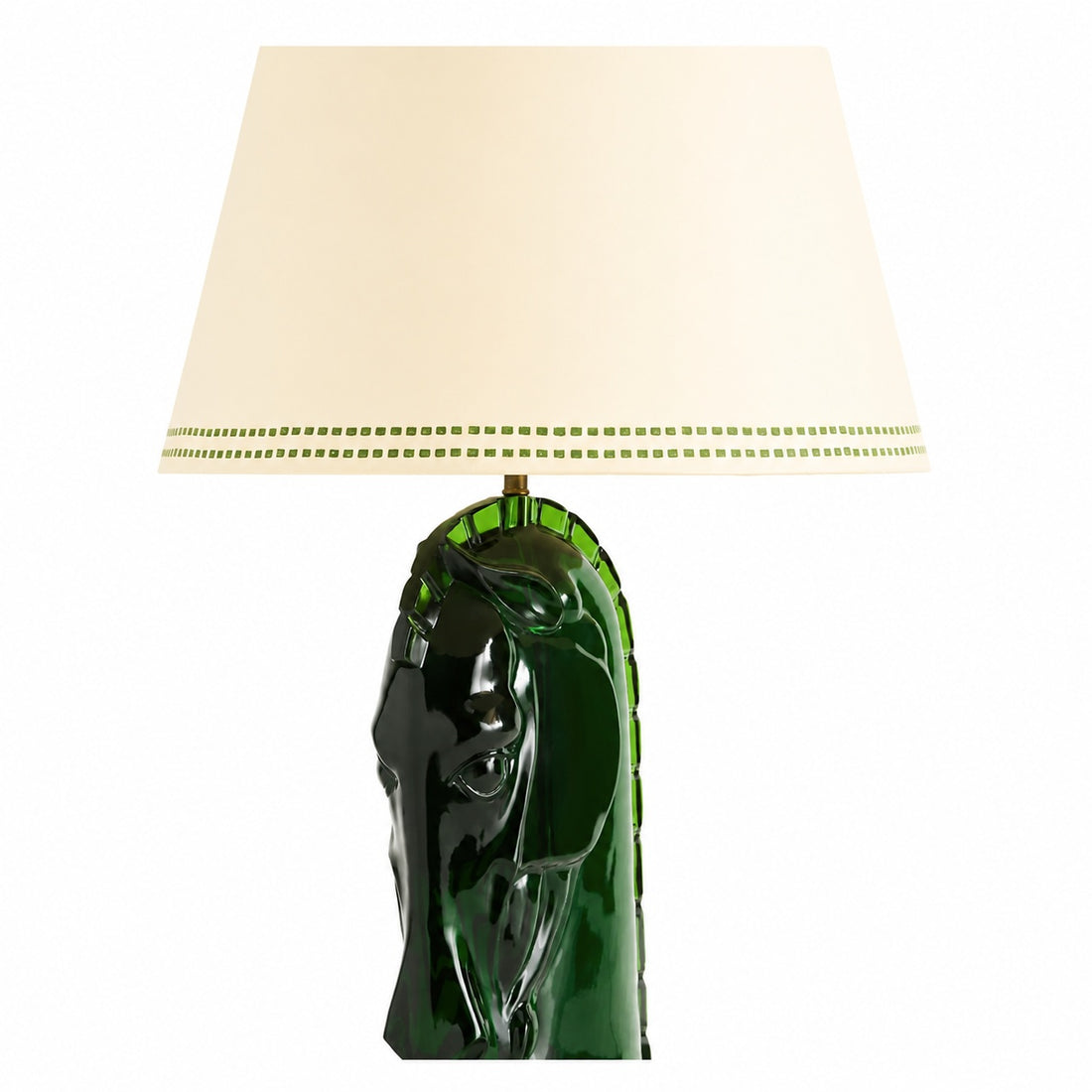 Modo Sculptural Horse Head Table Lamp in Resin – Decorative Table Light for Home Office