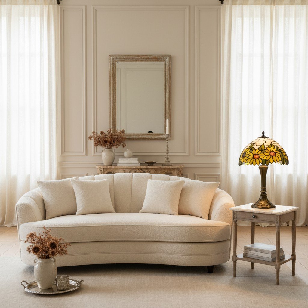 Handcrafted TF Sorenia Shade Lamp – Classic Tiffany Style Lighting for Home & Hospitality
