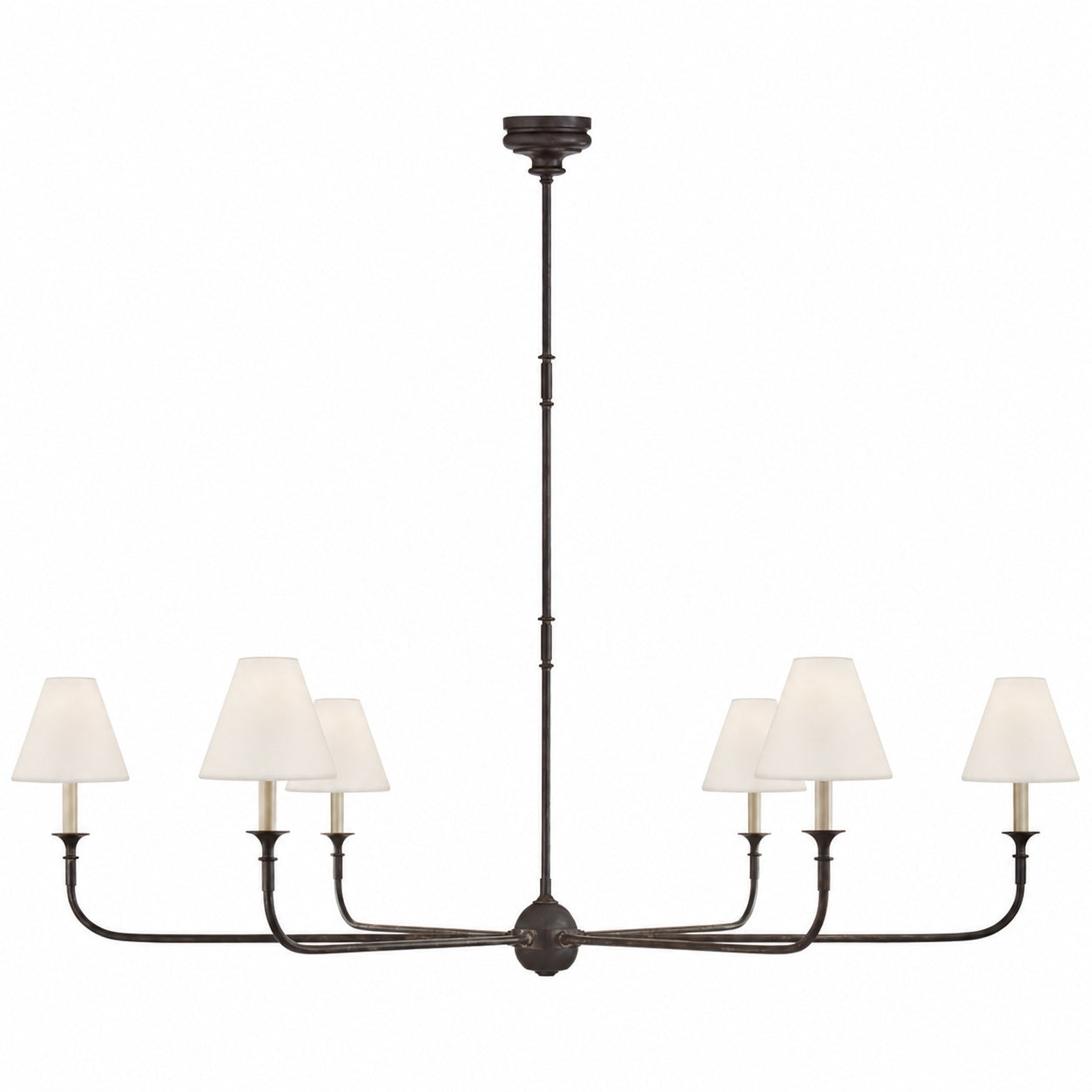 Piaf Grande Modern Industrial Metal Chandelier