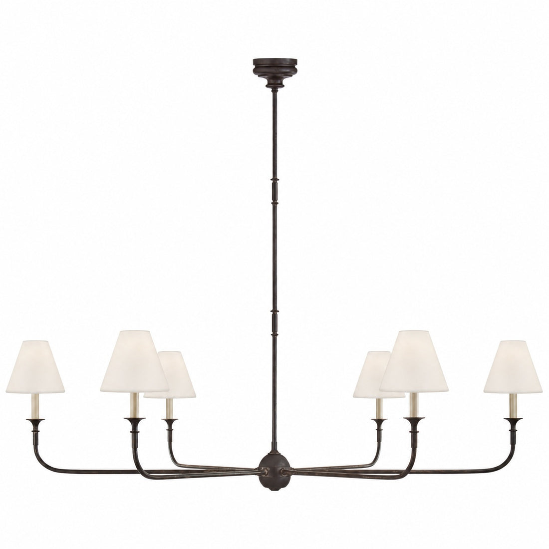 Piaf Grande Modern Industrial Metal Chandelier