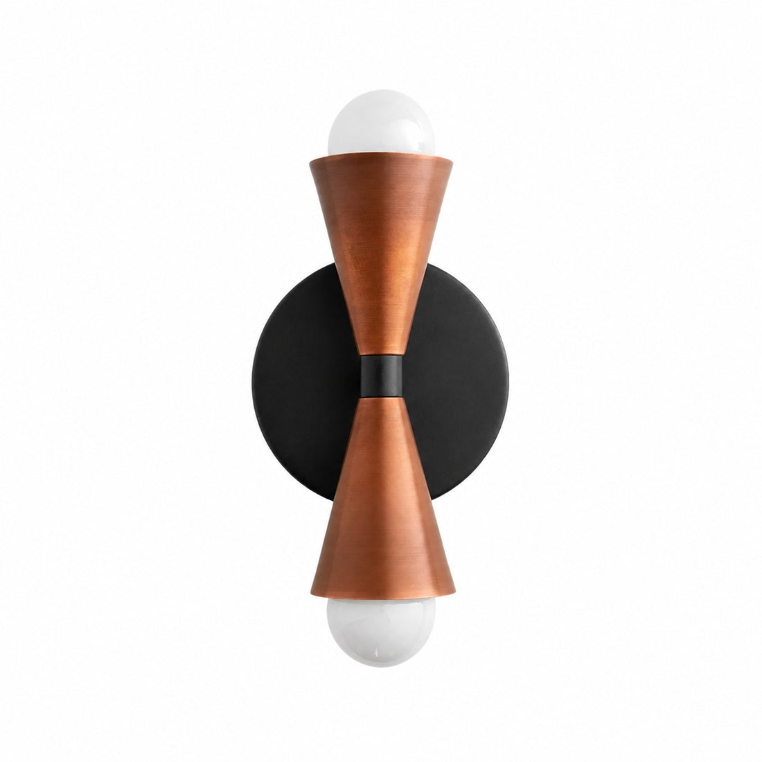 Pyralis Cone Linear Statement Wall Sconce - Modern Two Light Fixture