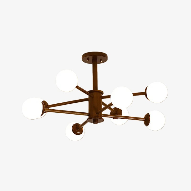 Orrise Molecular Design Ceiling Lamp - Artistic Branch Lighting Chandelier for Home Spaces