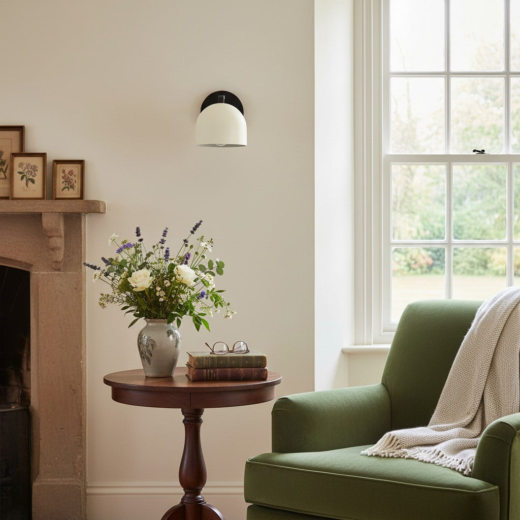 Metio Dome Decorative Wall Sconce Light - Elegant Indoor Lighting Fixture