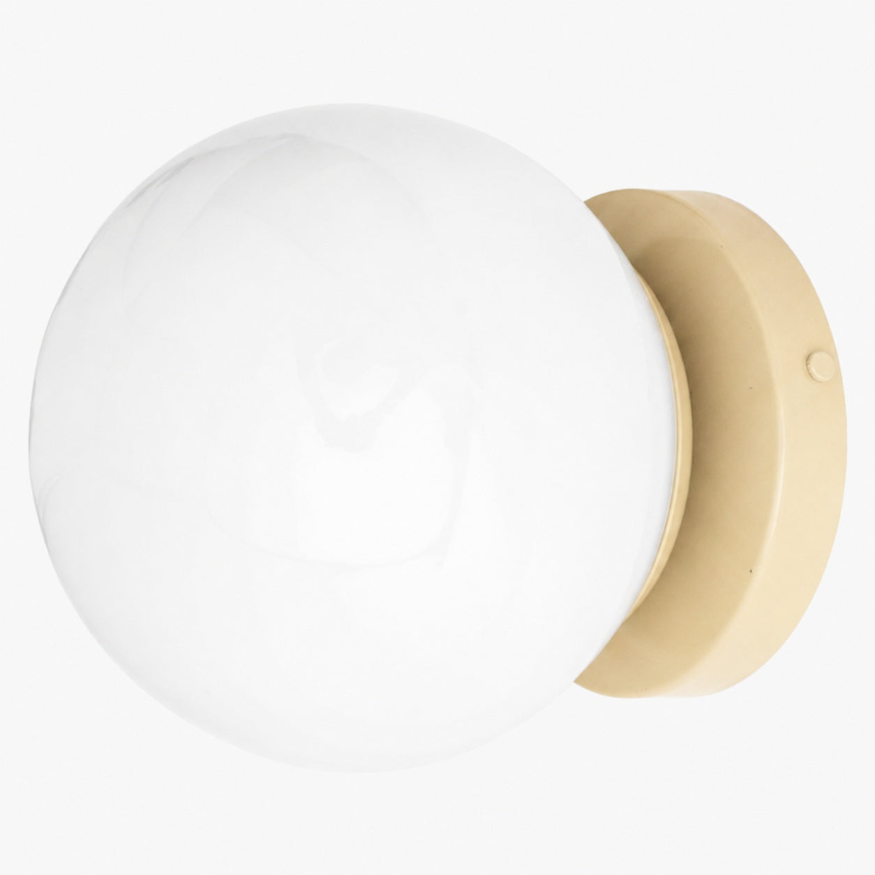 Glorica Glass Globe Wall Sconce - Multi-Color Modern Minimalist Light