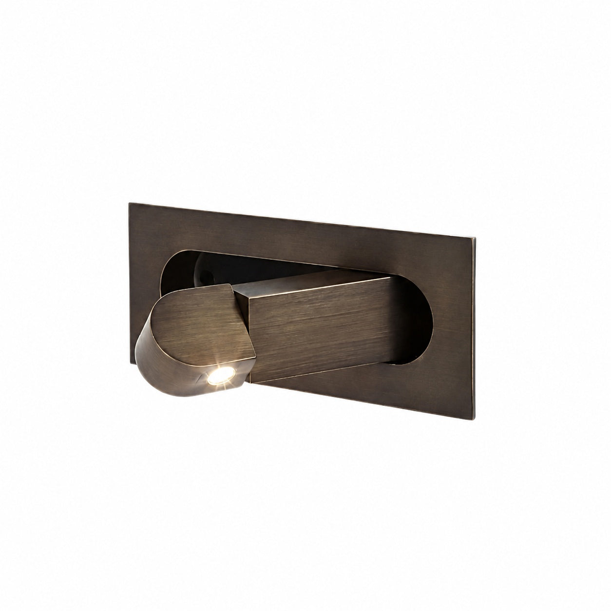 Noctiqo Adjustable LED Bedside Wall Light - Contemporary Design Metal Night Lamp for Home