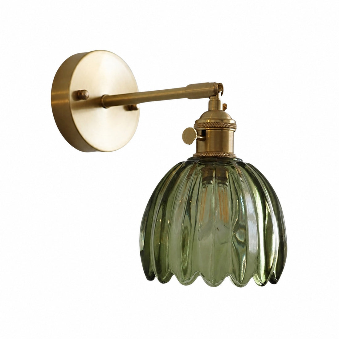Blossix Floral Tulip Wall Sconce – Modern Wall Lamp Metal Base for Home Interior Lighting U27