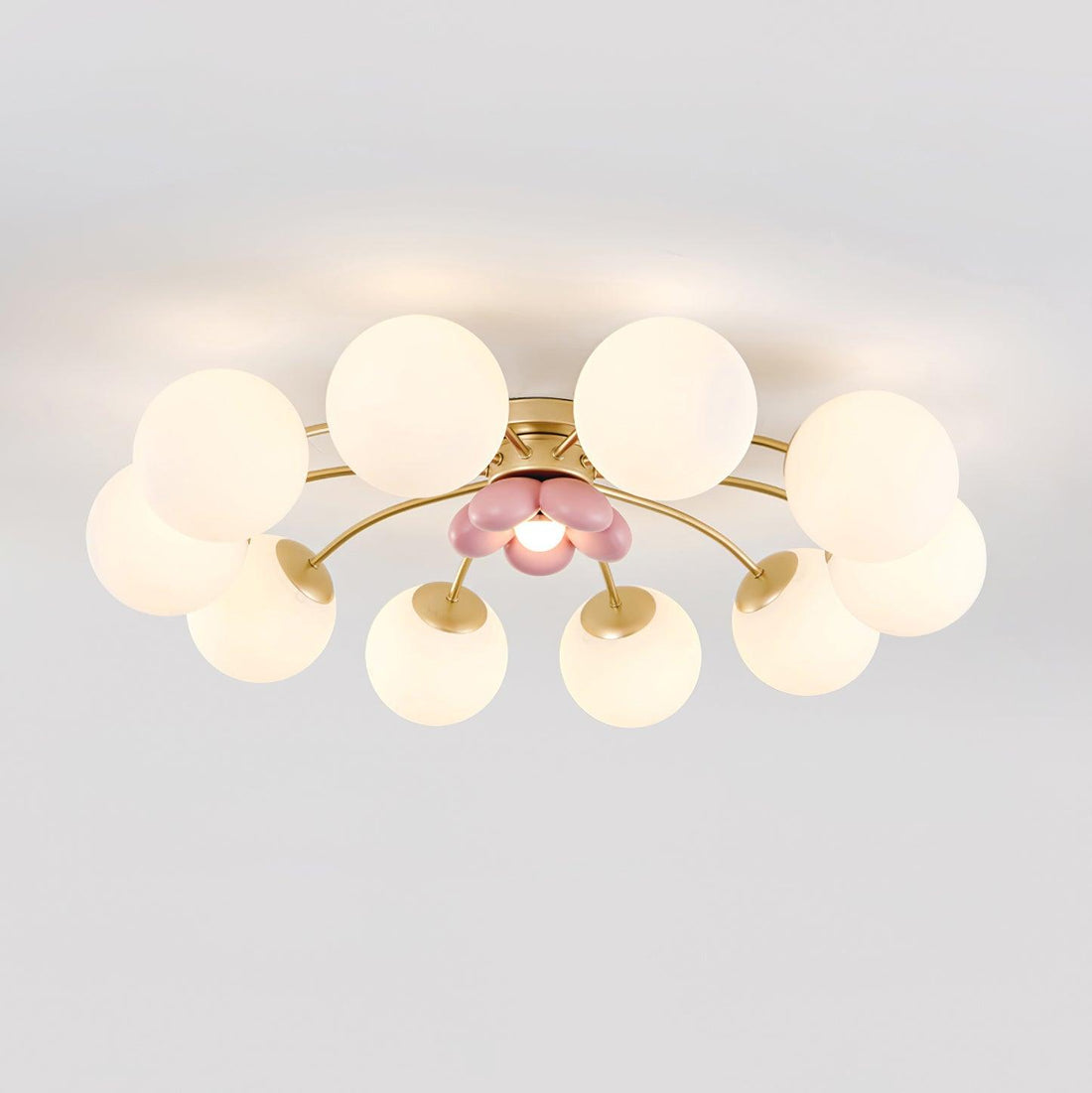 Simple Design Surround Flush Mount Lighting